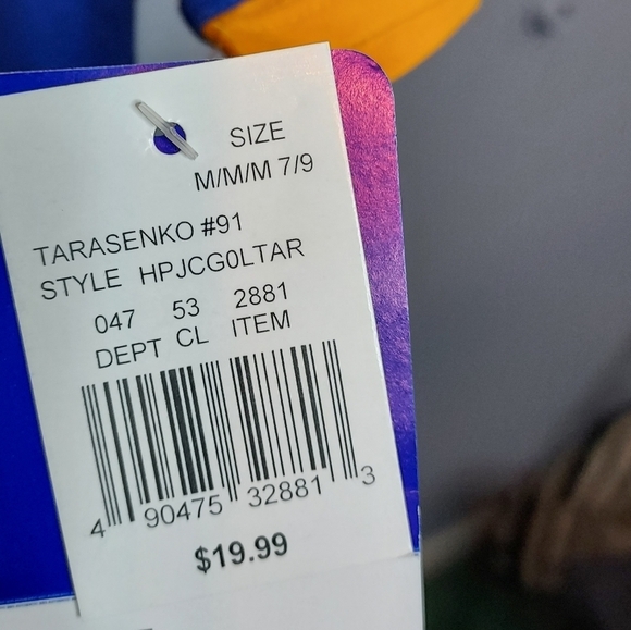 Proedge By Knights Apparel Tarasenko #91 Blues Hockey T-Shirt Size Medium - Picture 3 of 8